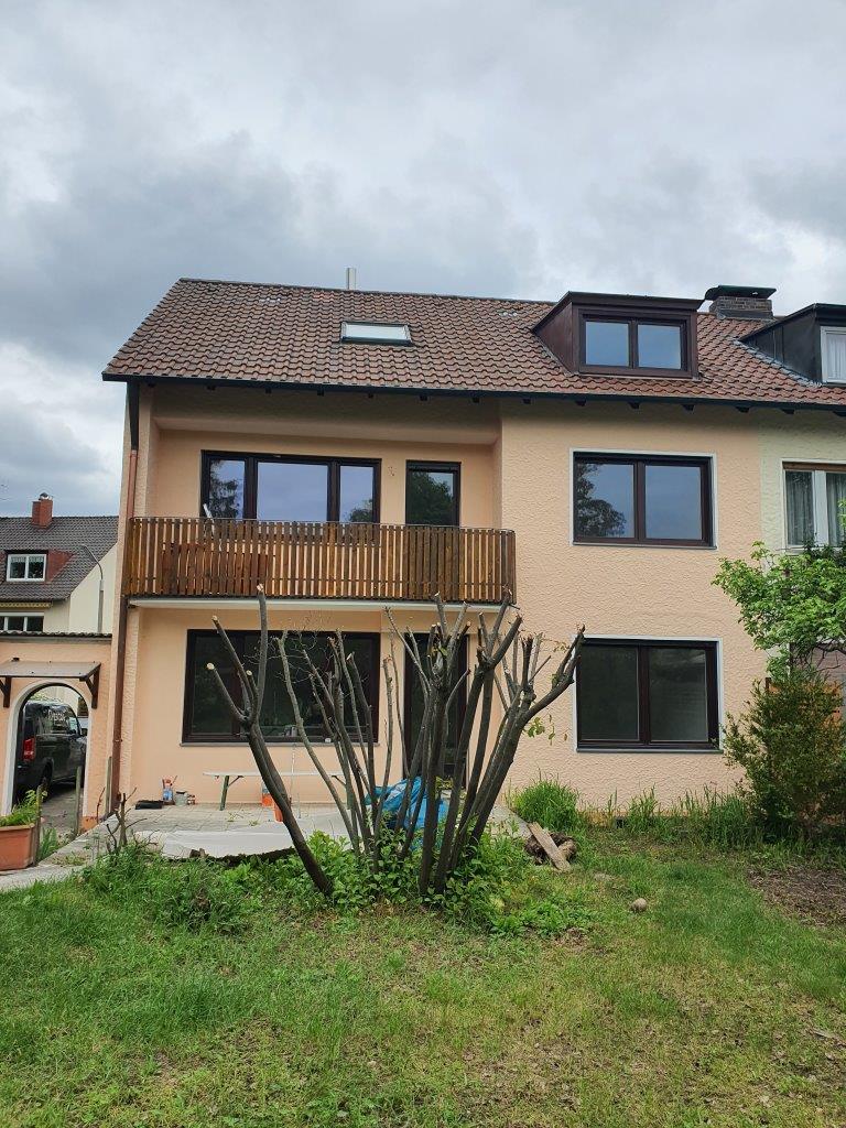 Doppelhaushälfte vor der Renovierung in Erlangen, Süd-Ost