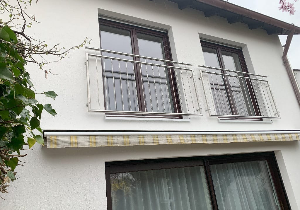 Terrasse nach Anbau am Reihenhaus in Bubenreuth